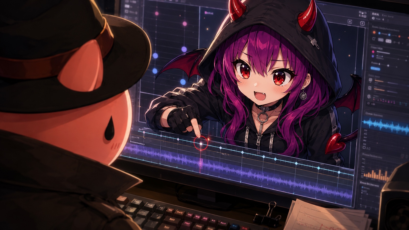 あいちゃんが違和感を見つける場面